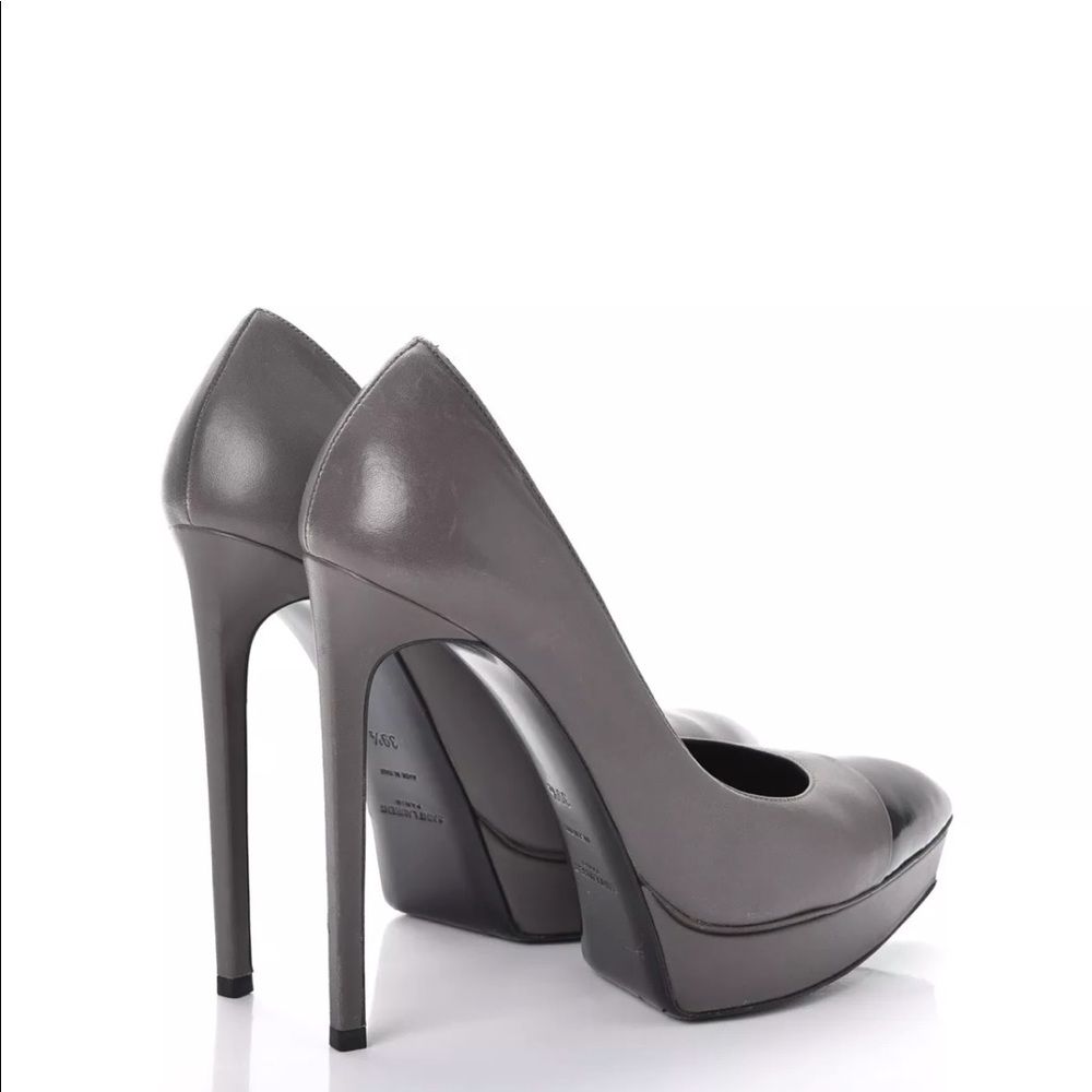 SAINT LAURENT CapToe Janis 105 Platform 39.5 ysl - Picture 4 of 8